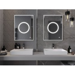 Mexen Koga  Oglinda de baie iluminata 60 x 80 cm, LED 6000K, cu dezaburire-9821-060-080-611-00