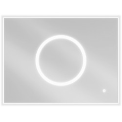 Mexen Koga  Oglinda de baie iluminata 80 x 60 cm, LED 6000K, cu dezaburire-9821-080-060-611-00