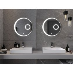 Mexen Koga  Oglinda de baie iluminata 100 x 80 cm, LED 6000K, cu dezaburire-9821-100-080-611-00