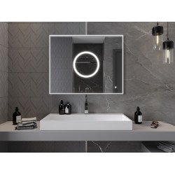 Mexen Koga  Oglinda de baie iluminata 100 x 80 cm, LED 6000K, cu dezaburire-9821-100-080-611-00