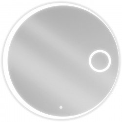Mexen Ella  Oglinda de baie iluminata  cu cosmetica option, rotunda 90 cm, LED 6000K, cu dezaburire-9811-090-090-611-00