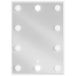 Mexen Dona  Oglinda de baie iluminata 50 x 70 cm, LED 6000K, cu dezaburire-9818-050-070-611-00