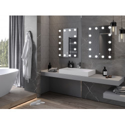 Mexen Dona  Oglinda de baie iluminata 60 x 80 cm, LED 6000K, cu dezaburire-9818-060-080-611-00