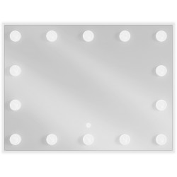 Mexen Dona  Oglinda de baie iluminata 80 x 60 cm, LED 6000K, cu dezaburire-9818-080-060-611-00