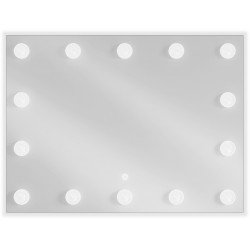 Mexen Dona  Oglinda de baie iluminata 80 x 60 cm, LED 6000K, cu dezaburire-9818-080-060-611-00