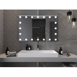 Mexen Dona  Oglinda de baie iluminata 120 x 80 cm, LED 6000K, cu dezaburire-9818-120-080-611-00