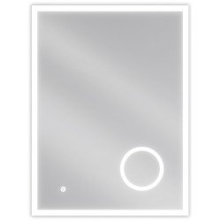 Mexen Kala  Oglinda de baie iluminata  cu cosmetica option 80 x 60 cm, LED 6000K, cu dezaburire-9820-060-080-611-00