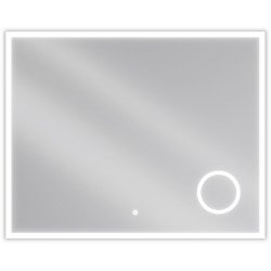 Mexen Kala  Oglinda de baie iluminata  cu cosmetica option 100 x 80 cm, LED 6000K, cu dezaburire-9820-100-080-611-00