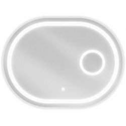 Mexen Umba  Oglinda de baie iluminata  cu cosmetica option 100 x 80 cm, LED 6000K, cu dezaburire-9822-100-080-611-00