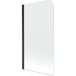 Mexen Felix  Paravan de cada  cu 1 aripa 70 x 140 cm, transparent,  negru - 890-070-001-70-00 Paravan Cada 467680 Mexen