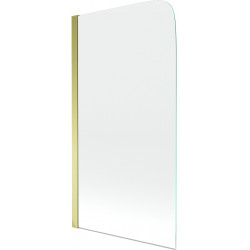Mexen Felix  Paravan de cada  cu 1 aripa 70 x 140 cm, transparent, auriu - 890-070-001-50-00 Paravan Cada 467680 Mexen