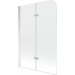 Mexen Felix  Paravan de cada  cu 2 aripi 100 x 140 cm, transparent, chrom - 890-100-002-01-00 Paravan Cada 467680 Mexen