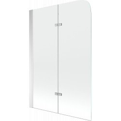 Mexen Felix  Paravan de cada  cu 2 aripi 100 x 140 cm, transparent, chrom - 890-100-002-01-00 Paravan Cada 467680 Mexen