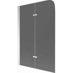 Mexen Felix  Paravan de cada  cu 2 aripi 100 x 140 cm, grafit, chrom - 890-100-002-01-40 Paravan Cada 467680 Mexen