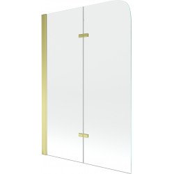 Mexen Felix  Paravan de cada  cu 2 aripi 100 x 140 cm, transparent, auriu - 890-100-002-50-00 Paravan Cada 467680 Mexen