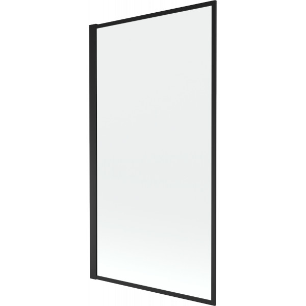 Mexen Alex  Paravan de cada  cu 1 aripa 70 x 140 cm,  negru  fix - 893-070-000-70-70