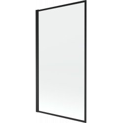 Mexen Alex  Paravan de cada  cu 1 aripa 70 x 140 cm,  negru  - 893-070-001-70-70 Paravan Cada 467680 Mexen