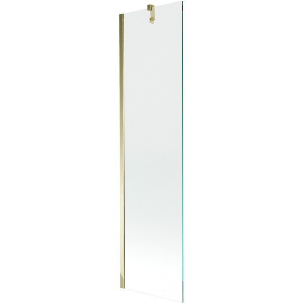 Mexen Next  Paravan de cada  cu 1 aripa 50 x 150 cm, transparent, auriu - 895-050-000-00-00-50