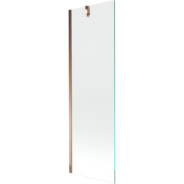 Mexen Next  Paravan de cada  cu 1 aripa 60 x 150 cm, transparent, rose auriu - 895-060-000-00-00-60