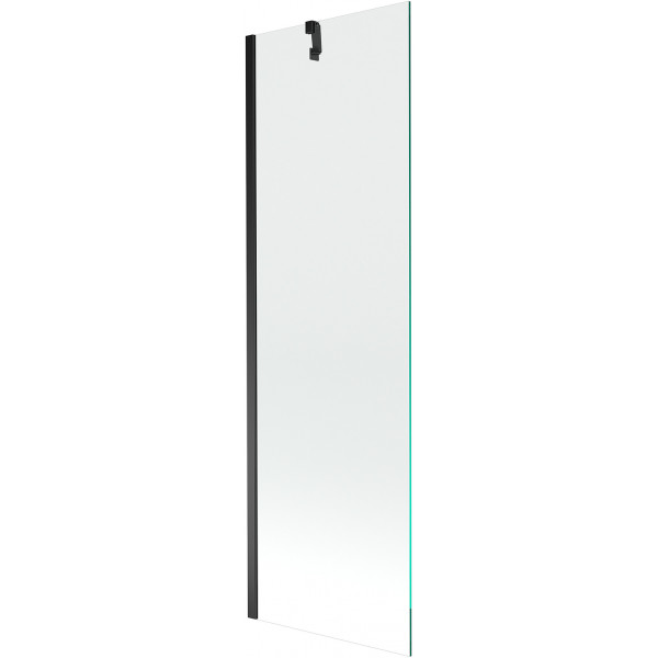 Mexen Next  Paravan de cada  cu 1 aripa 60 x 150 cm, transparent,  negru - 895-060-000-00-00-70