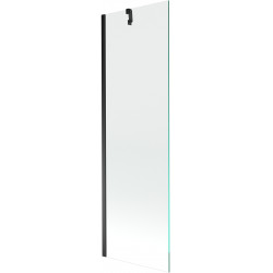 Mexen Next  Paravan de cada  cu 1 aripa 60 x 150 cm, transparent,  negru - 895-060-000-00-00-70 Paravan Cada 467680 Mexen