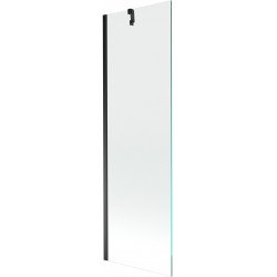 Mexen Next  Paravan de cada  cu 1 aripa 60 x 150 cm, transparent,  negru - 895-060-000-00-00-70