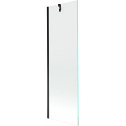 Mexen Next  Paravan de cada  cu 1 aripa 60 x 150 cm, transparent,  negru - 895-060-000-00-00-70 Paravan Cada 467680 Mexen