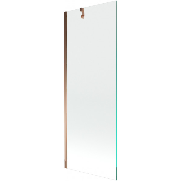 Mexen Next  Paravan de cada  cu 1 aripa 70 x 150 cm, transparent, rose auriu - 895-070-000-00-00-60