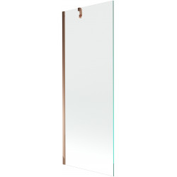 Mexen Next  Paravan de cada  cu 1 aripa 70 x 150 cm, transparent, rose auriu - 895-070-000-00-00-60 Paravan Cada 467680 Mexen