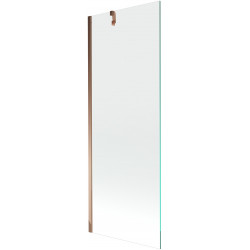 Mexen Next  Paravan de cada  cu 1 aripa 70 x 150 cm, transparent, rose auriu - 895-070-000-00-00-60 Paravan Cada 467680 Mexen