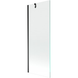Mexen Next  Paravan de cada  cu 1 aripa 70 x 150 cm, transparent,  negru - 895-070-000-00-00-70