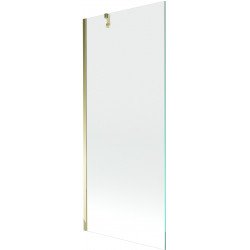 Mexen Next  Paravan de cada  cu 1 aripa 80 x 150 cm, transparent, auriu - 895-080-000-00-00-50 Paravan Cada 467680 Mexen