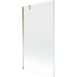 Mexen Next  Paravan de cada  cu 1 aripa 90 x 150 cm, transparent, auriu - 895-090-000-00-00-50 Paravan Cada 467680 Mexen