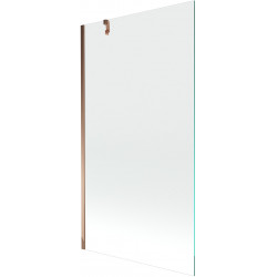Mexen Next  Paravan de cada  cu 1 aripa 90 x 150 cm, transparent, rose auriu - 895-090-000-00-00-60 Paravan Cada 467680 Mexen