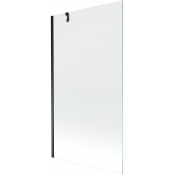 Mexen Next  Paravan de cada  cu 1 aripa 90 x 150 cm, transparent,  negru - 895-090-000-00-00-70 Paravan Cada 467680 Mexen