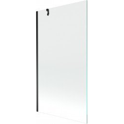 Mexen Next  Paravan de cada  cu 1 aripa 90 x 150 cm, transparent,  negru - 895-090-000-00-00-70 Paravan Cada 467680 Mexen