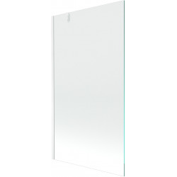 Mexen Next  Paravan de cada  cu 1 aripa 100 x 150 cm, transparent,  alb - 895-100-000-00-00-20 Paravan Cada 467680 Mexen