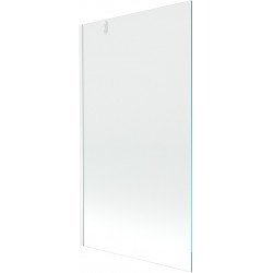 Mexen Next  Paravan de cada  cu 1 aripa 100 x 150 cm, transparent,  alb - 895-100-000-00-00-20 Paravan Cada 467680 Mexen