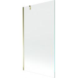 Mexen Next  Paravan de cada  cu 1 aripa 100 x 150 cm, transparent, auriu - 895-100-000-00-00-50 Paravan Cada 467680 Mexen