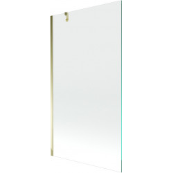 Mexen Next  Paravan de cada  cu 1 aripa 100 x 150 cm, transparent, auriu - 895-100-000-00-00-50 Paravan Cada 467680 Mexen