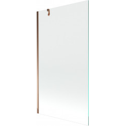 Mexen Next  Paravan de cada  cu 1 aripa 100 x 150 cm, transparent, rose auriu - 895-100-000-00-00-60 Paravan Cada 467680 Mexen