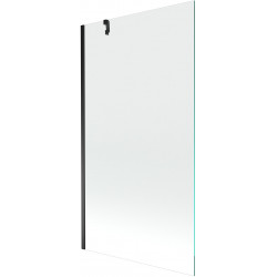 Mexen Next  Paravan de cada  cu 1 aripa 100 x 150 cm, transparent,  negru - 895-100-000-00-00-70