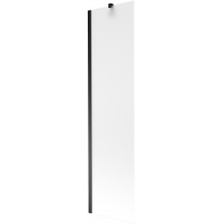 Mexen Next  Paravan de cada  cu 1 aripa 50 x 150 cm,  satin ,  negru - 895-050-000-00-30-70 Paravan Cada 467680 Mexen