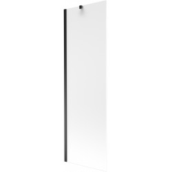 Mexen Next  Paravan de cada  cu 1 aripa 60 x 150 cm,  satin ,  negru - 895-060-000-00-30-70 Paravan Cada 467680 Mexen