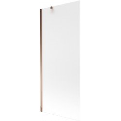 Mexen Next  Paravan de cada  cu 1 aripa 80 x 150 cm,  satin , rose auriu - 895-080-000-00-30-60 Paravan Cada 467680 Mexen