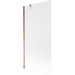 Mexen Next  Paravan de cada  cu 1 aripa 90 x 150 cm,  satin , rose auriu - 895-090-000-00-30-60 Paravan Cada 467680 Mexen