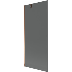 Mexen Next  Paravan de cada  cu 1 aripa 80 x 150 cm, grafit, rose auriu - 895-080-000-00-40-60 Paravan Cada 467680 Mexen