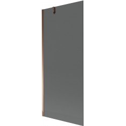 Mexen Next  Paravan de cada  cu 1 aripa 80 x 150 cm, grafit, rose auriu - 895-080-000-00-40-60 Paravan Cada 467680 Mexen