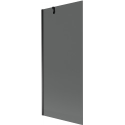 Mexen Next  Paravan de cada  cu 1 aripa 80 x 150 cm, grafit,  negru - 895-080-000-00-40-70 Paravan Cada 467680 Mexen