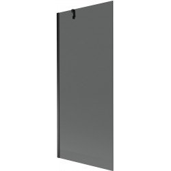 Mexen Next  Paravan de cada  cu 1 aripa 80 x 150 cm, grafit,  negru - 895-080-000-00-40-70 Paravan Cada 467680 Mexen